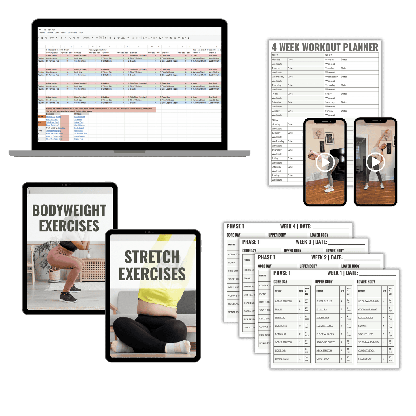 4 Week Quick Start Beginner Workout